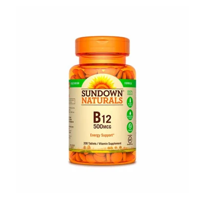 Sundown B12 500MCG x200 Sundown B12 500mcg X200