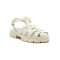 Moleca Sandalia Casual Baja Blanco