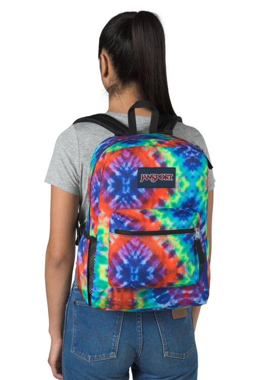 MOCHILA CROSS TOWN RED MULTI HIPPIE DAYS
