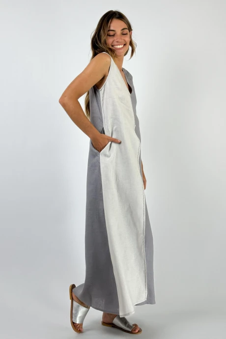 VESTIDO TOSCANA gris m/l