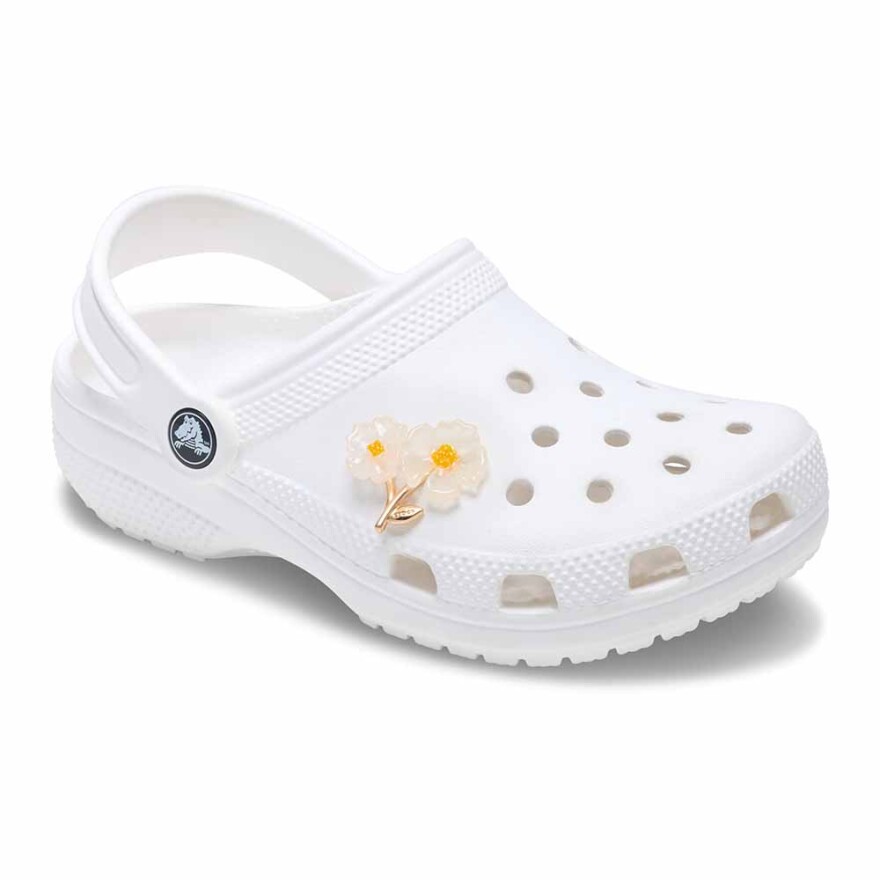 Jibbitz White Floral Blossom Multicolor