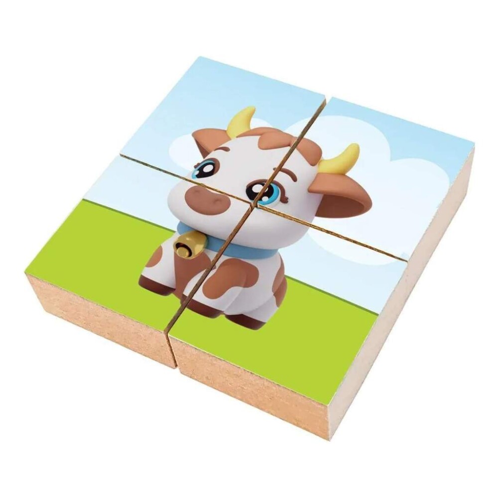 Mi primer puzzle madera P&F granja
