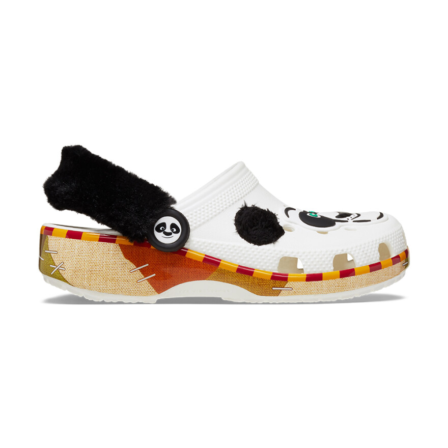 Kung Fu Panda Classic Clog K - Niños White