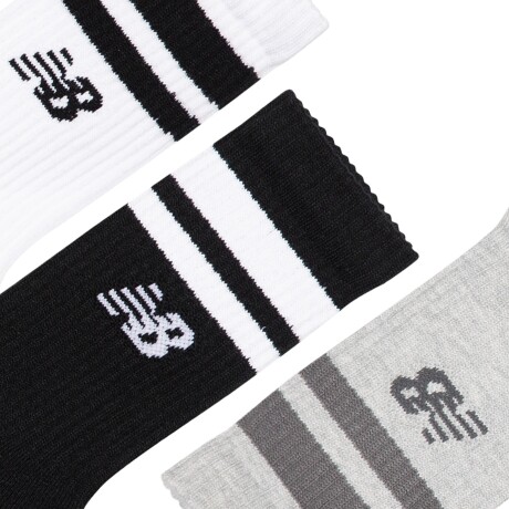 Medias New Balance Unisex - Striped Crew Socks - LAS35210AS PRINT/PATTERN/MISC