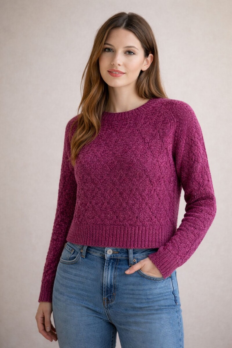 Sweater vialuna - Violeta 