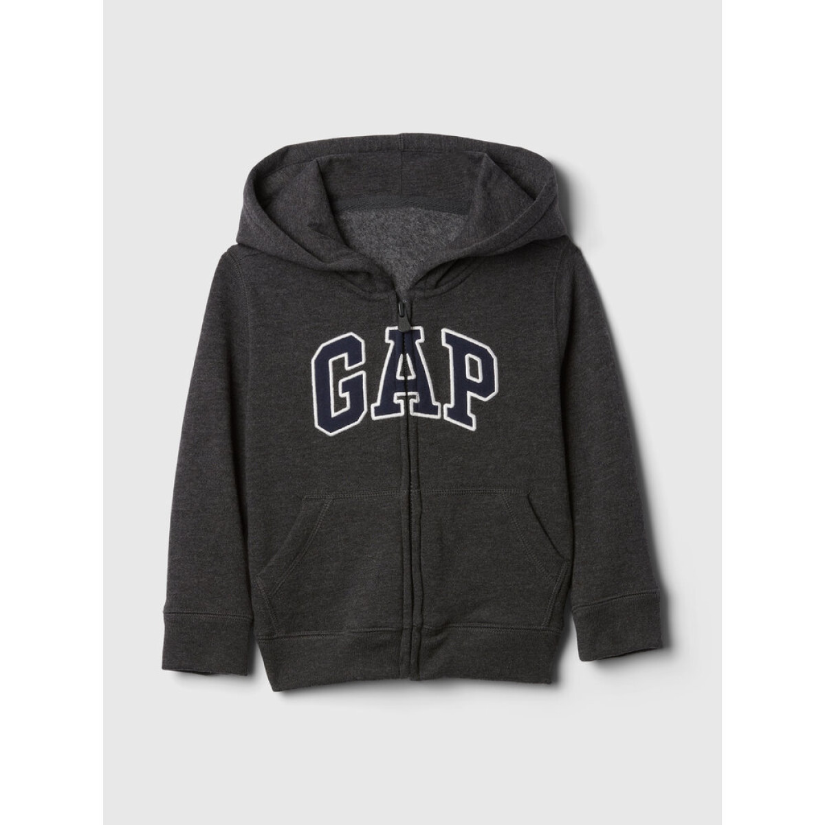 V-LOGO FZ - B85 CHARCOAL HEATHER 