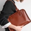 Bolso Capri en cuero arrugado Cuoio