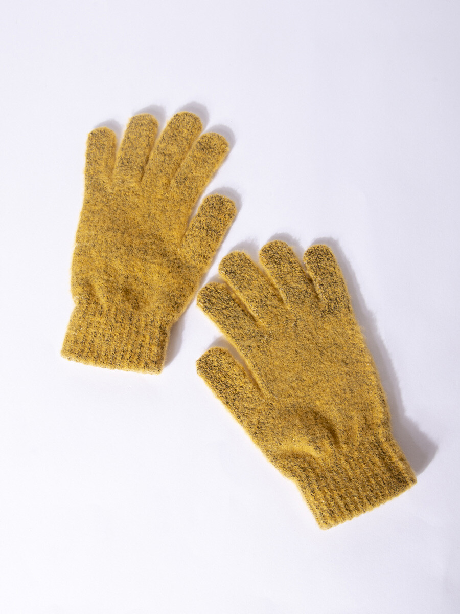 GUANTES FERRARA - Mostaza 