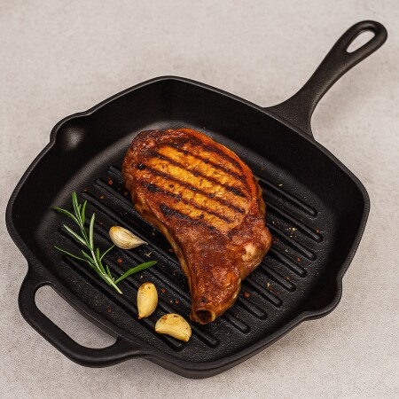 PLANCHA VICTORIA HIERRO FUNDIDO 25X25CM NEGRO