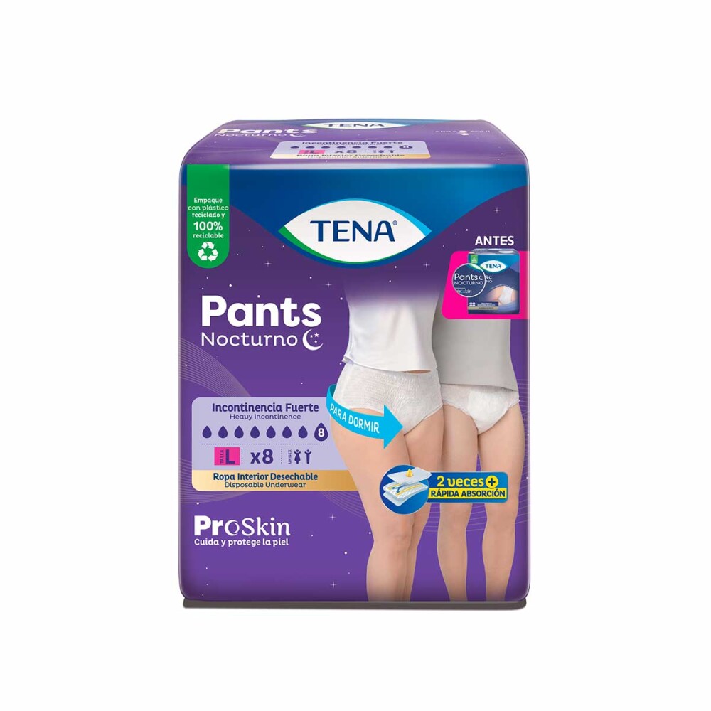PAÑAL TENA PANTS NOCTURNO LARGE 6X8 única