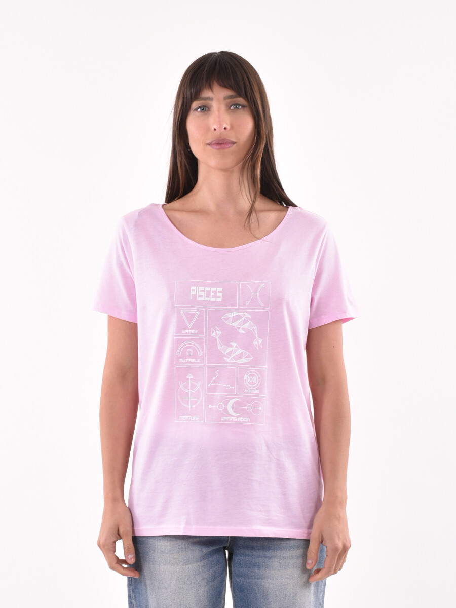 REMERA PISCIS - ESTAMPADO 1 