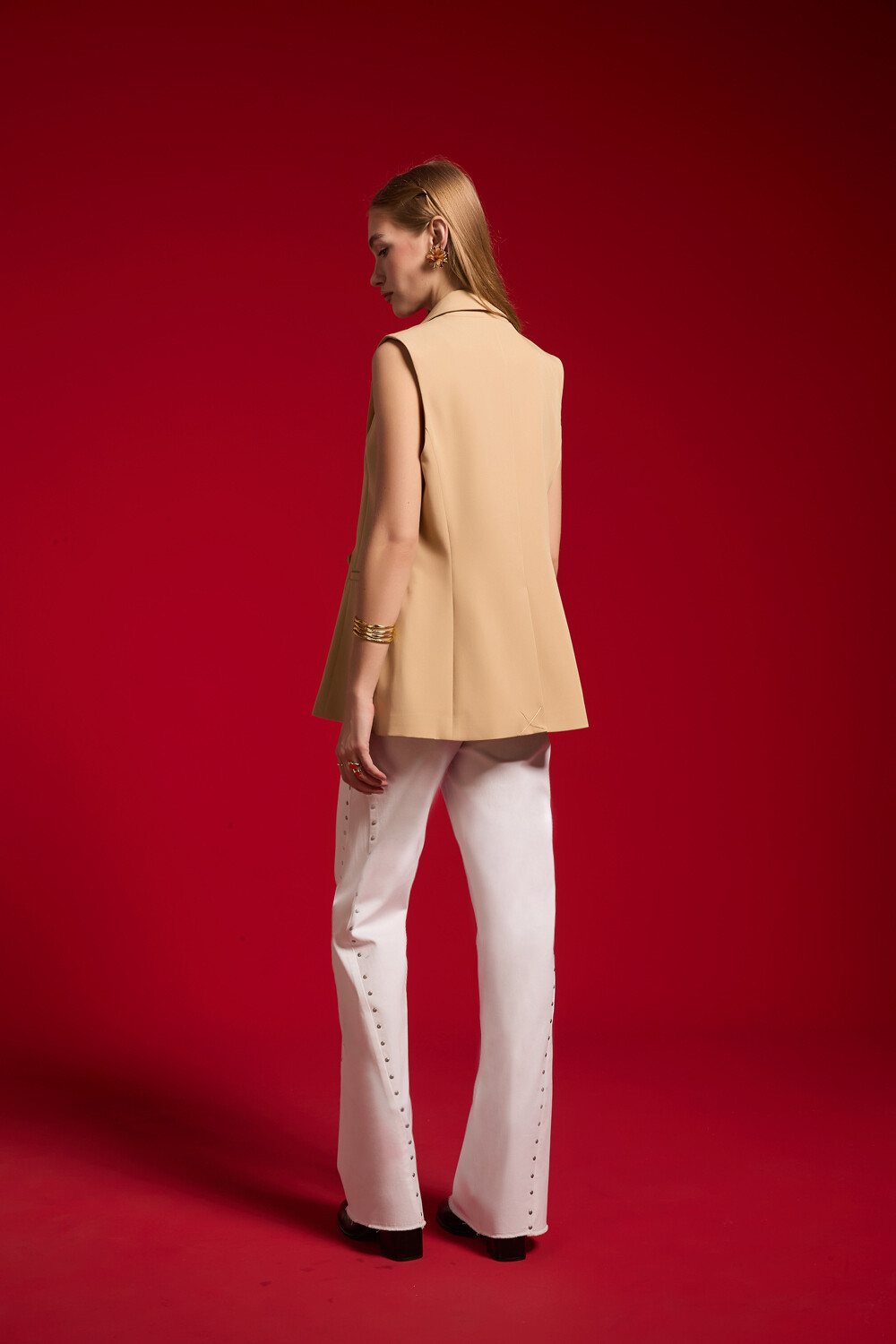 Chaleco Misar Beige
