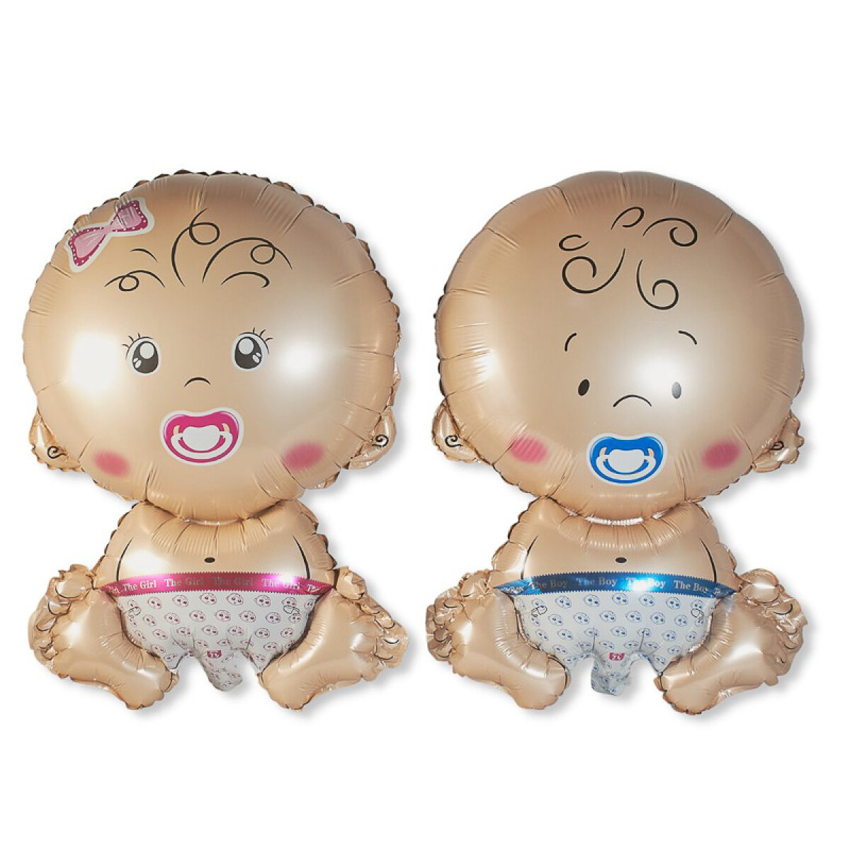 OUTLET Globo metalizado bebé, niño o niña baby shower - Outlet Globo Metalizado Bebé, Niño O Niña Baby Shower 