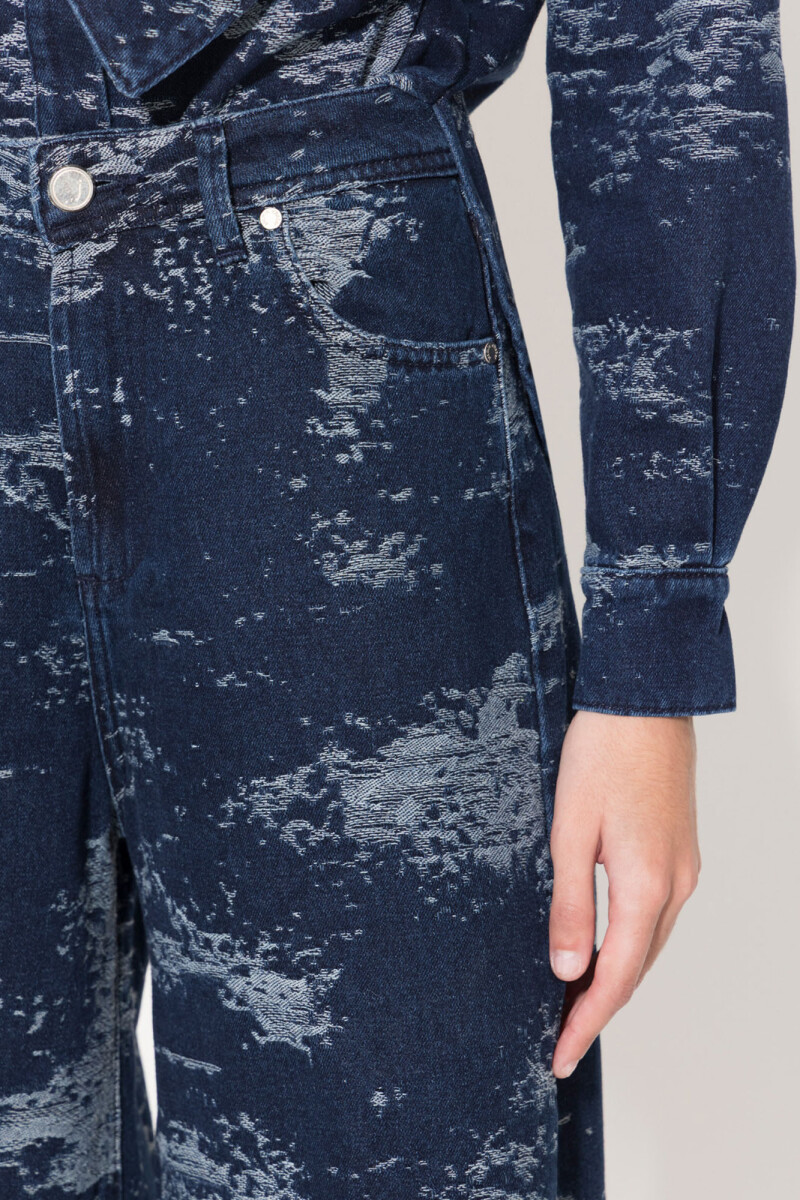 PANTALON COMBAT Azul