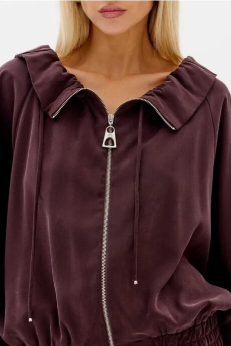 Chaqueta manga larga Marieta Marrón