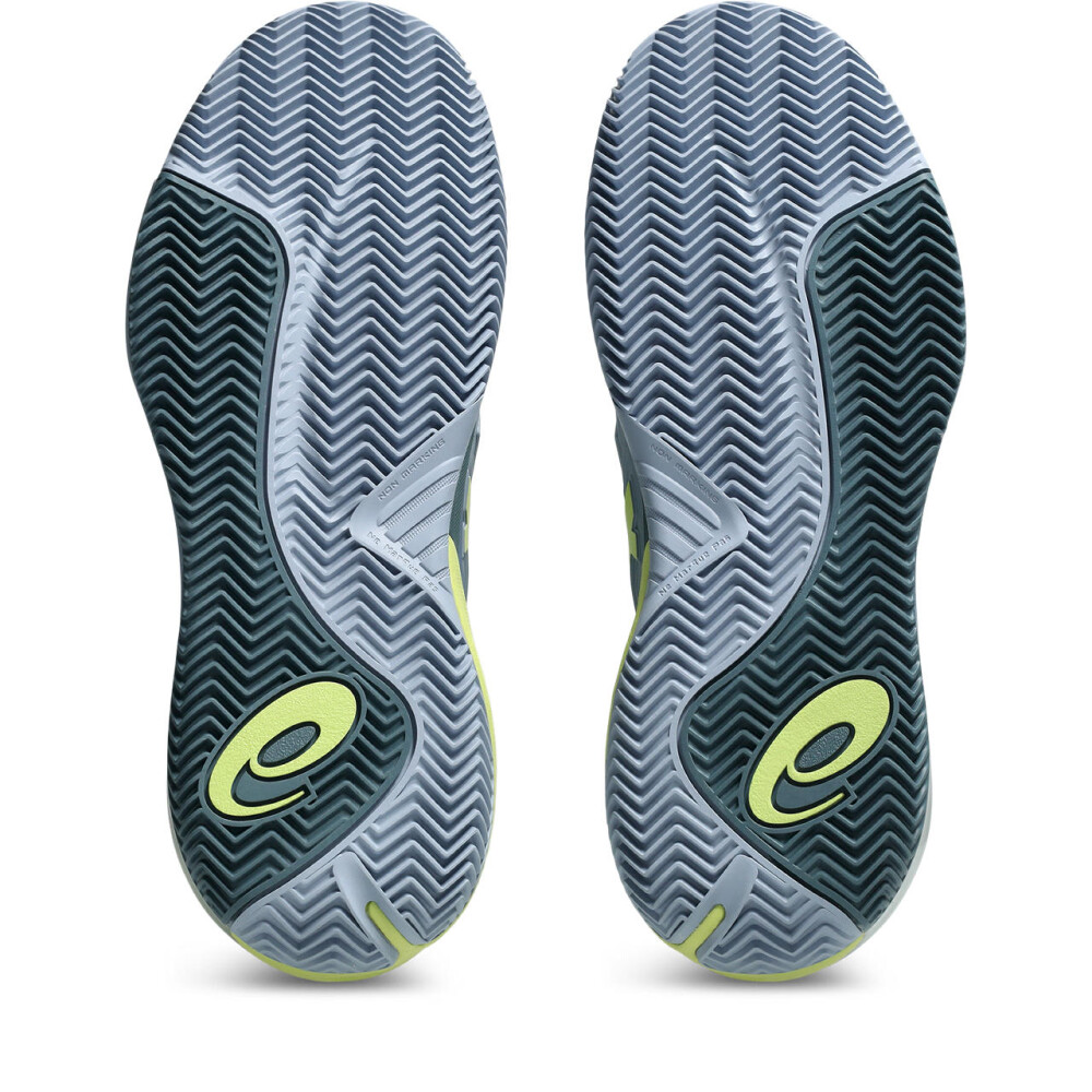 Zapatillas CPS-Tennis Gel-Resolution X Clay Hombre Grey Blue/pistachio