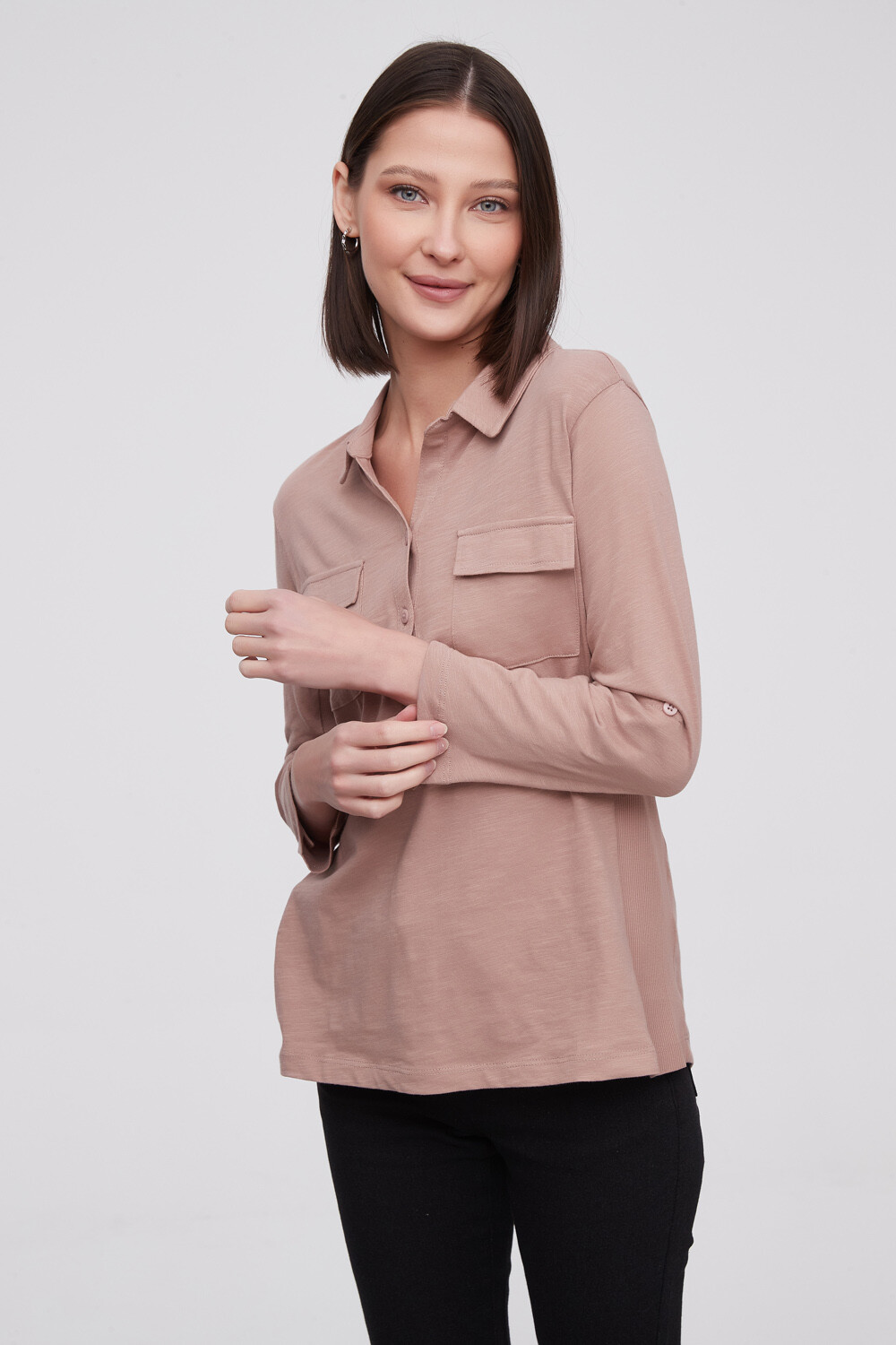 Remera Ramets Beige Oscuro