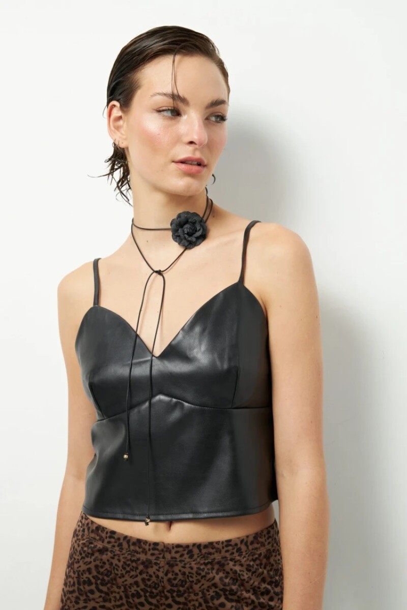 TOP P.CAKE SENNA - NEGRO 