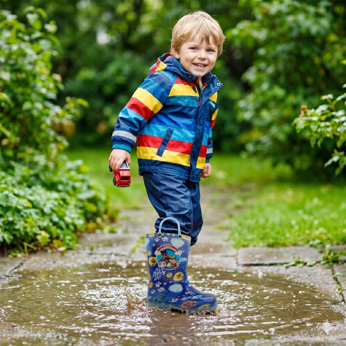 Botas de Lluvia Infantiles Paw Patrol Talle 24 al 29 