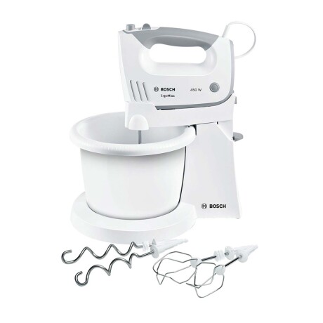 BATIDORA CON BOWL BOSCH 450W BLANCO MFQ36460
