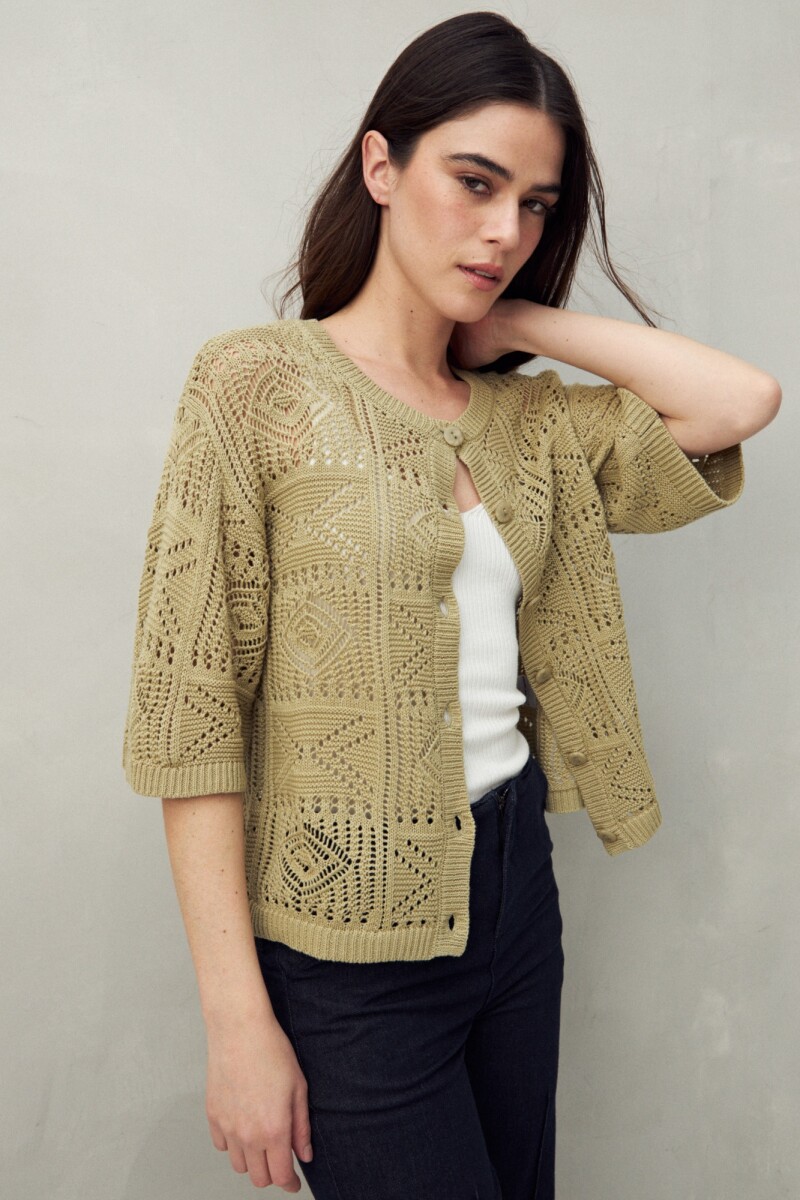 CARDIGAN EMMA Verde Oliva