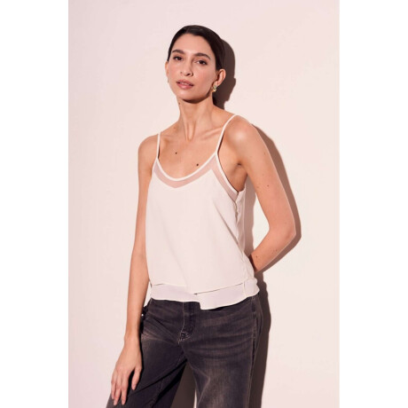 Blusa Lencera Blanco