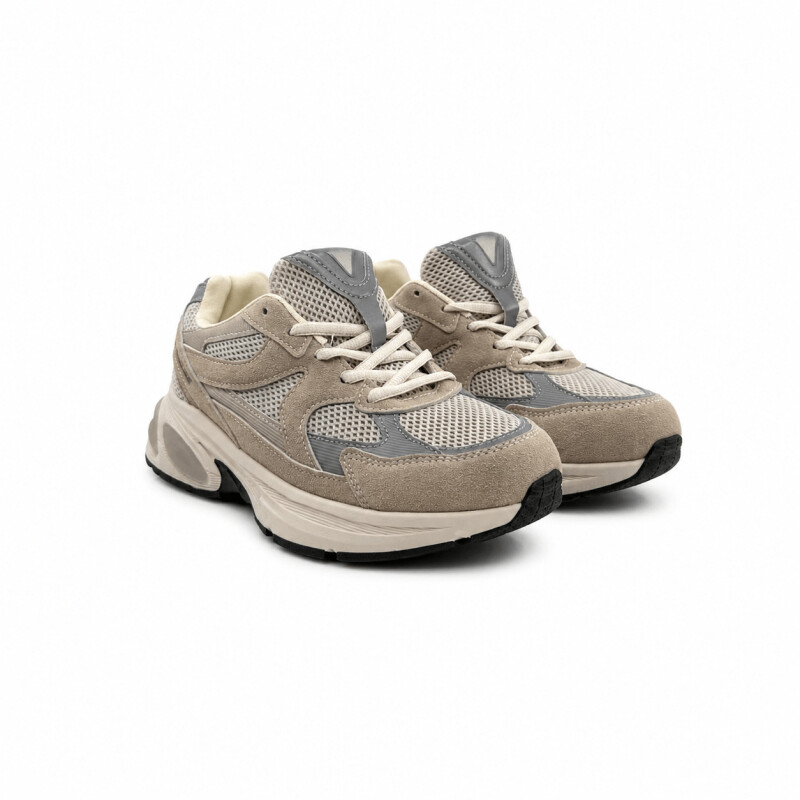Calzado deportivo Dama LeGroupe BEIGE/GREEN