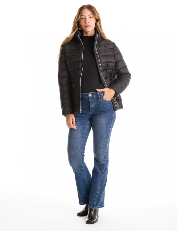 Campera Packable NEGRO