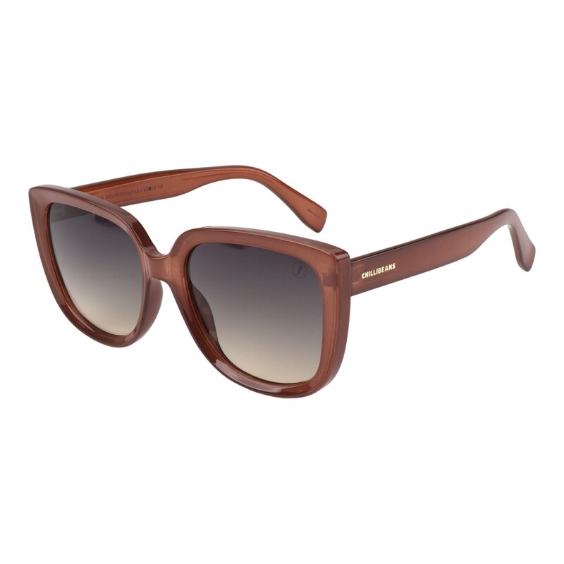 Lentes de Sol Chilli Beans Montreal Beige Degrade