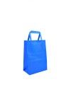 Bolsa lisa acuario 14x08x20 cm AZUL