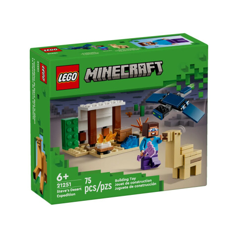 Lego Minecraft La Expedición De Steve Al Desierto 21251 Lego Minecraft La Expedición De Steve Al Desierto 21251