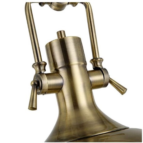 Luminaria tipo industrial Bronce lisa con cadena E27 Luminaria tipo industrial Bronce lisa con cadena E27