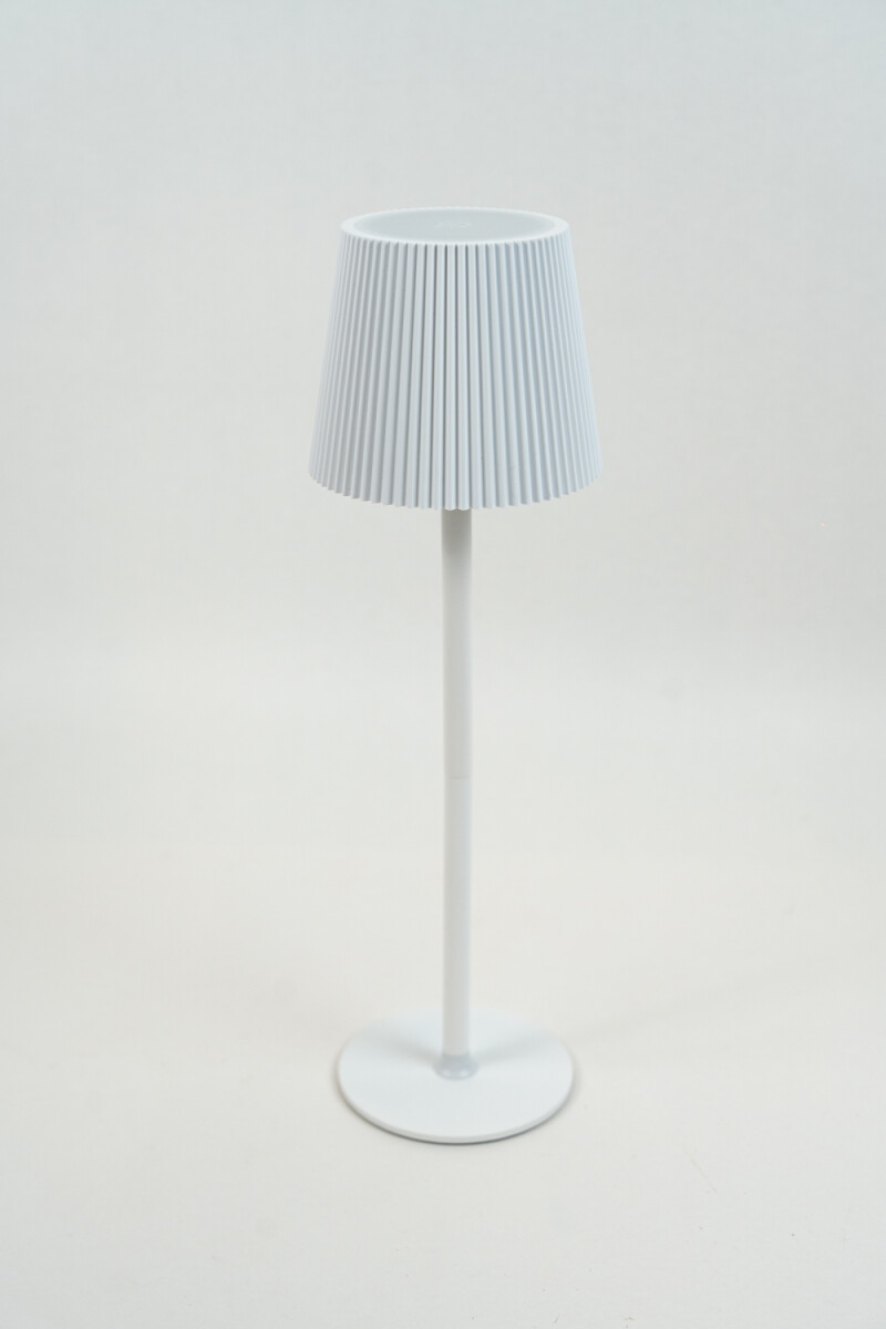 Lampara De Mesa Aurora - Blanco 
