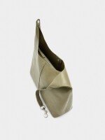Bolso Liso Estilo Hobo caqui