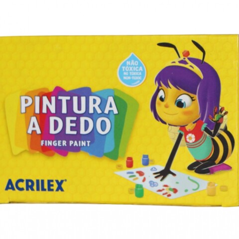 DACTILOPINTURA ACRILEX X 6 COLORES DACTILOPINTURA ACRILEX X 6 COLORES