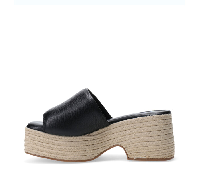 Zuecos de Mujer Bottero liso Negro