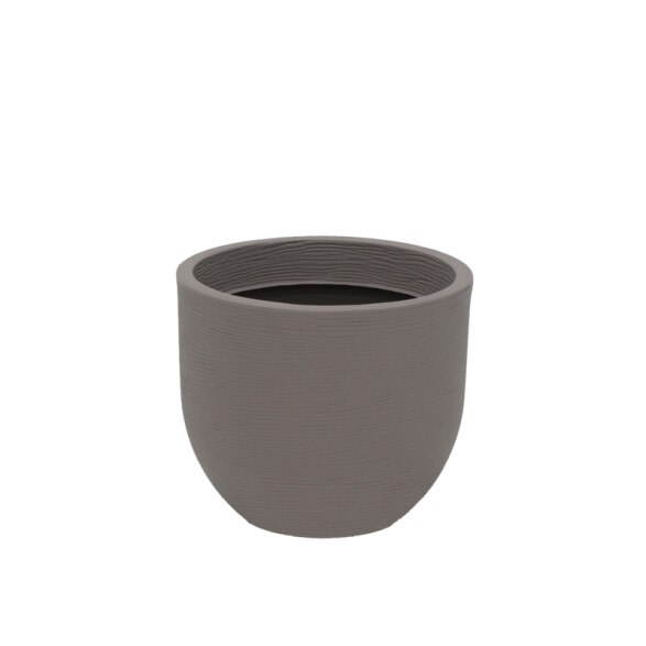 Maceta "LAOS" Ø33 x 28cm. símil cemento -TRAMONTINA TD0243