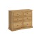 Comoda 6 Cajones Linea Mexicana Natural