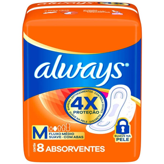 ALWAYS SUAVE MAXI PROTECCION C/A PAQ. X única