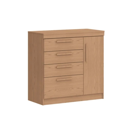 Comoda 3 Cajones 1 Puerta Lille Angelin Comoda 3 Cajones 1 Puerta Lille Angelin