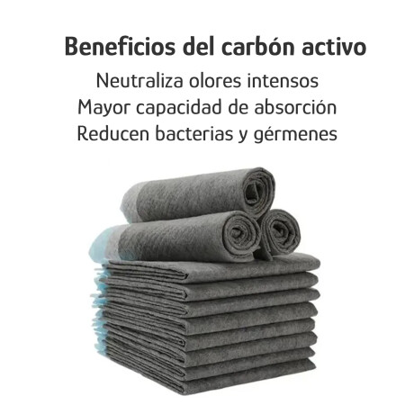 Pañales Mascotas XL 60x90 cm c/Carbono 20pcs Antifugas Celeste