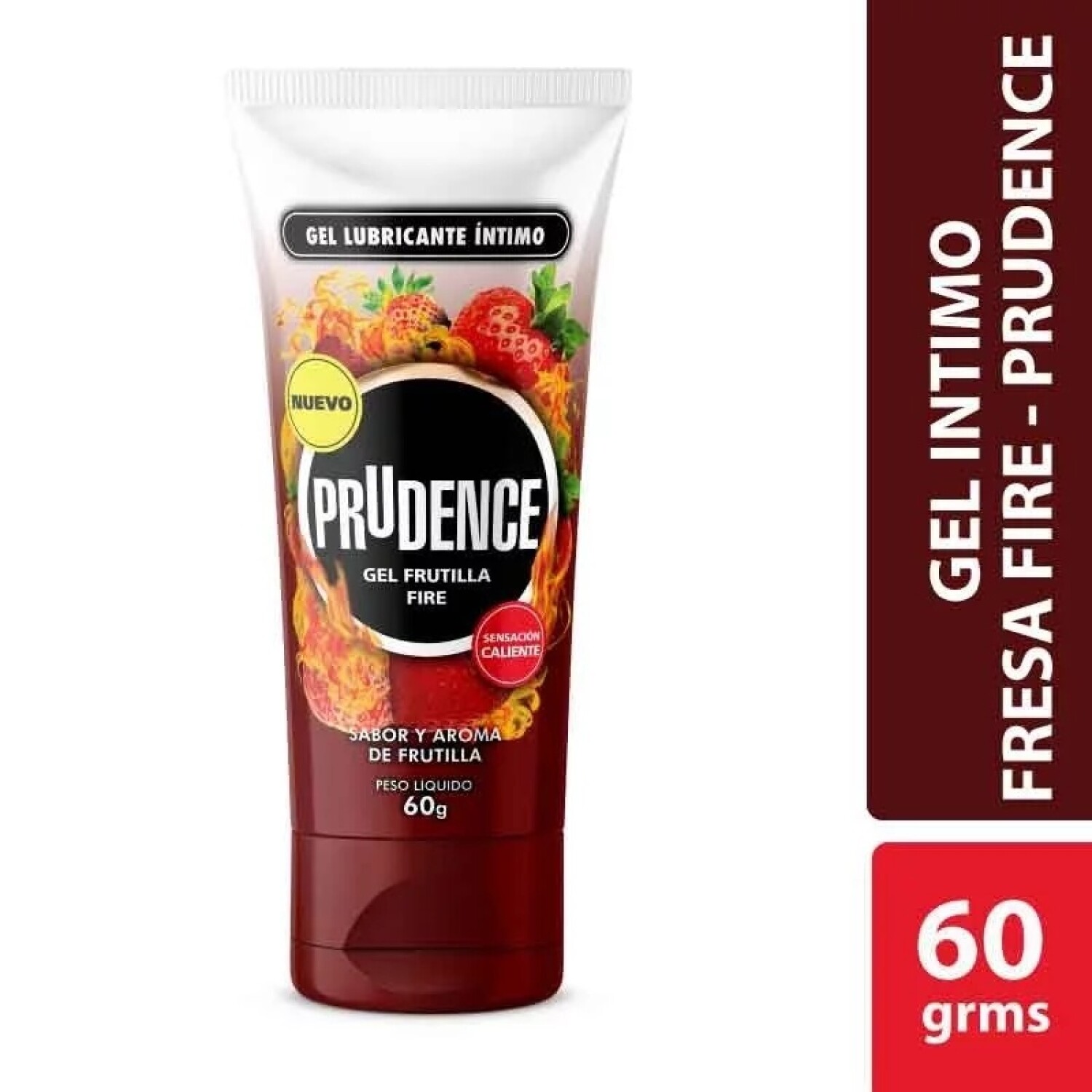 Gel Prudence Frutilla Fire 60g  San Roque