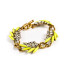 PULSERA FLORENTINA AMARILLO PULSERA FLORENTINA AMARILLO
