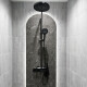 GRIFERIA BARRAl DUCHA CON TRANSFERENCIA GUN METAL GRAFITO-GUNMETAL