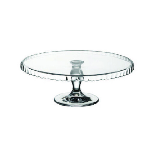 PLATO TORTA 32.2 CM C/ PIE PATISIER PASABAHCE GB PLATO TORTA 32.2 CM C/ PIE PATISIER PASABAHCE GB