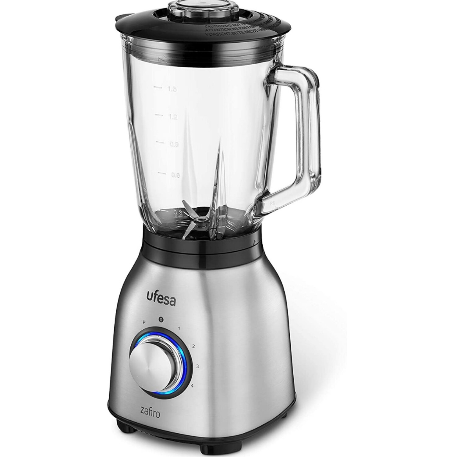 Licuadora Ufesa BS4800 Zafiro ACERO INOXIDABLE Universo Binario