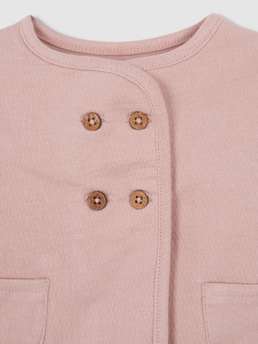 Chaqueta Jersey Rosa