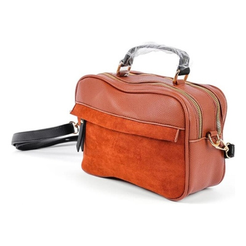 Bandolera Canva Santorini 15.5x25x9.5cm Whisky