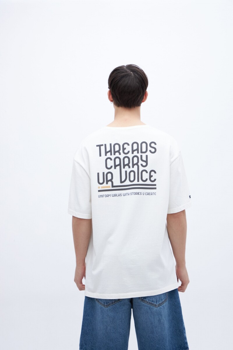 Remera Truman - Off white 