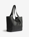 Shopper Basicos Shopper Con Bolso Negro - Negro